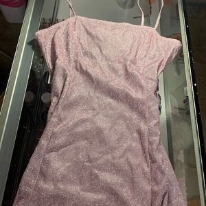 Purple Glitter Dress